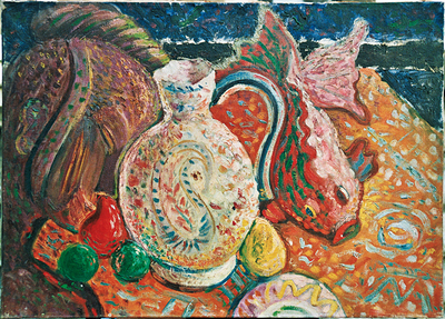 Nature morte au pot cachemire